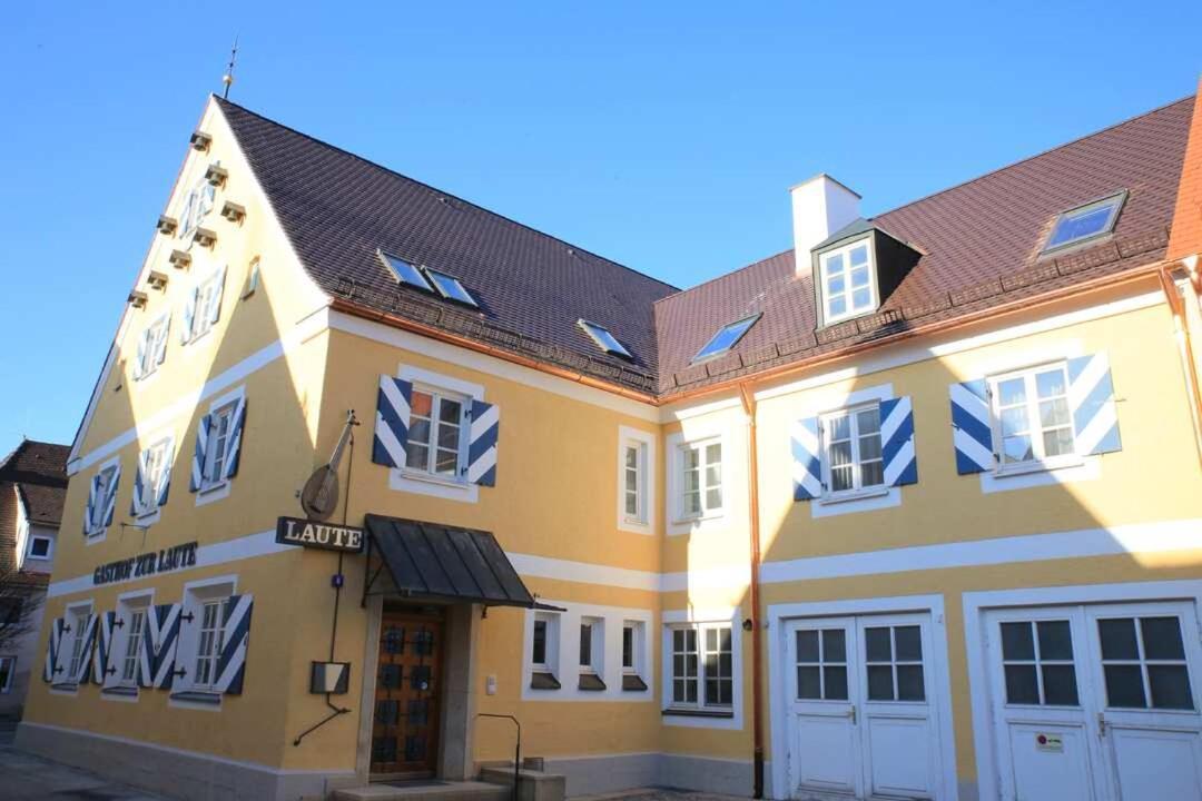 Hotel Und Gasthof Zur Laute ミンデルハイム エクステリア 写真